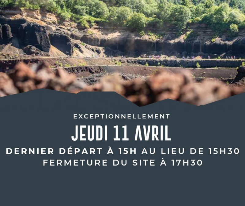 Changements d&rsquo;horaire du jeudi 11 avril