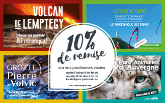 -10% sur vos prochaines visites touristiques