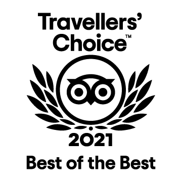 Logo travellers' choice 2021 tripadvisor